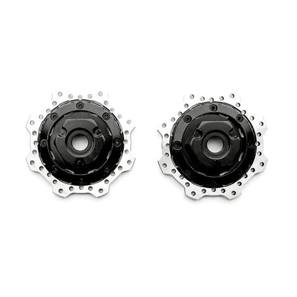 RDX ブレーキディスク型　アクスル　ハブ 新製品】RDX用 アルミ製 ブレーキディスク型 フロントアクスル