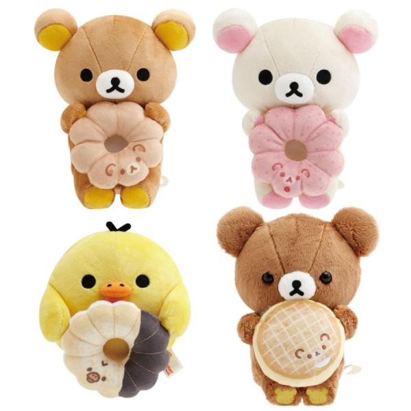 リラックマ✖️ミスタードーナツ　ドーナツまくまくぬいぐるみ　全4種 リラックマ×ミスタードーナツ ドーナツまくまくぬいぐるみ
