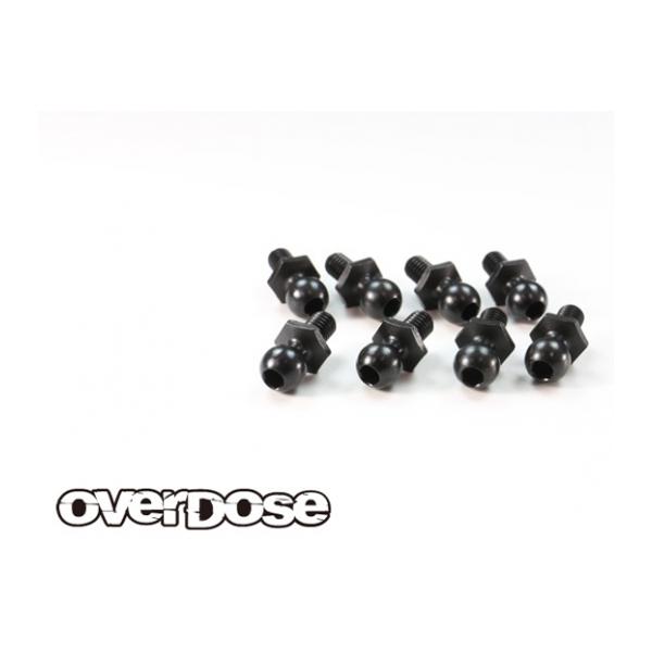 ★OVERDOSE ★ OD1534b 「　ボールスタッド 4.8x5 (8pcs)   」　