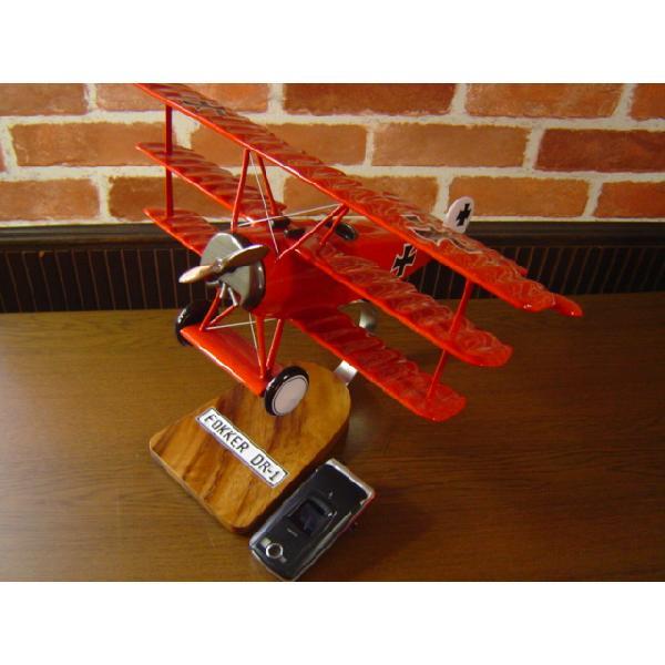 1/22 FOKKER DR-1 （フォッカー）(RED BARON) 模型飛行機 戦闘機