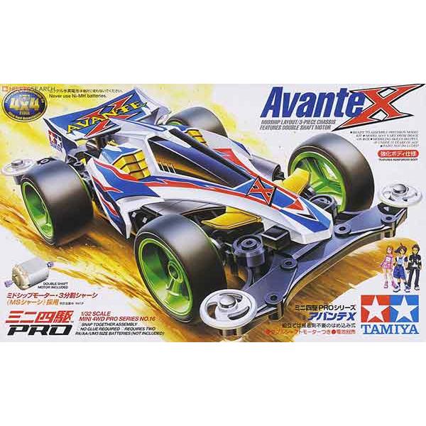 タミヤ ミニ四駆 18616 アバンテX エックス : ホビープラザトラヤ