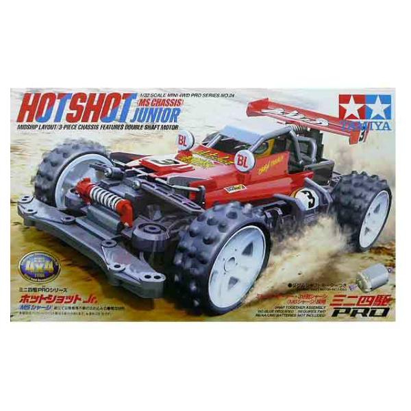 タミヤ ミニ四駆 18624 ホットショットJr MSシャーシ : ホビープラザ