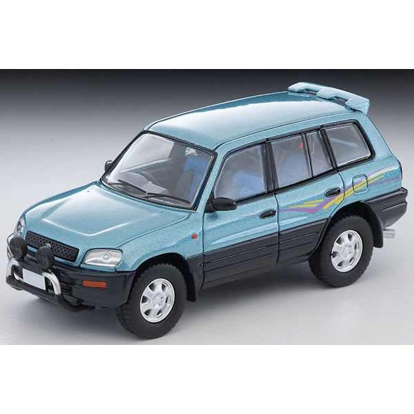 1/64 トミカ LV-N354b トヨタ RAV4L V 水色/グレー 95年式 : ホビー
