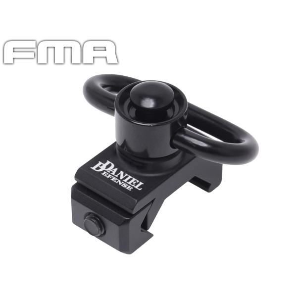 H2504B　FMA Daniel Defenseタイプ QDスイベル  BK
