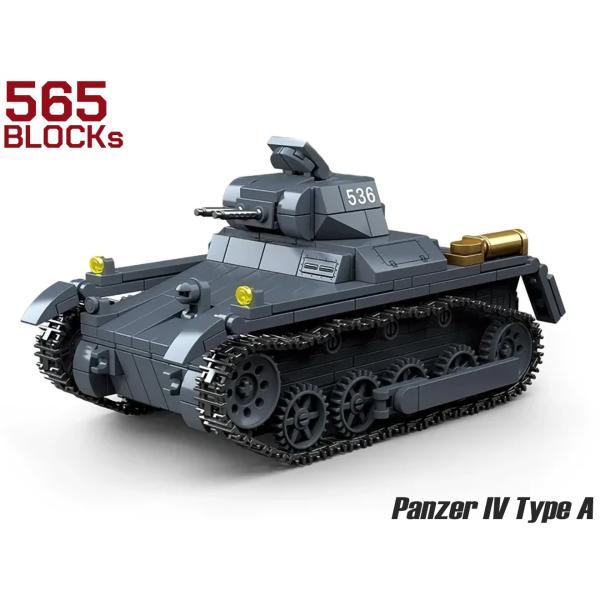 M0137P　AFM ドイツ軍 IV号戦車 A型 Sd.Kfz.101 565Blocks
