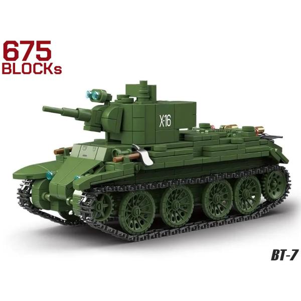 M0139P　AFM ソ連軍 BT-7 快速戦車 675Blocks