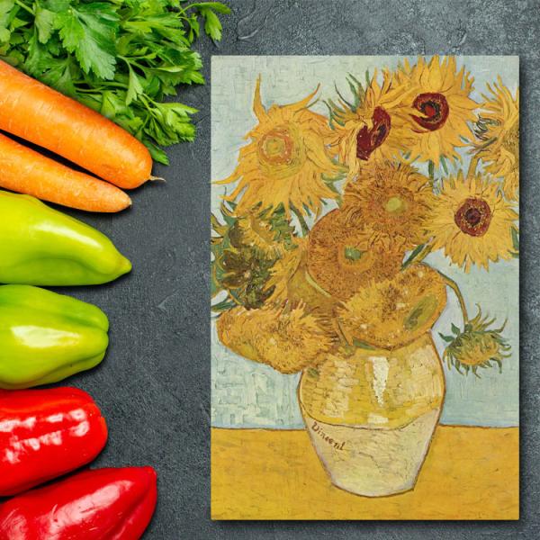 アートパネル アートボード ゴッホ ひまわり 45x33 A3 壁掛け