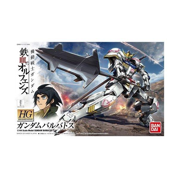 バンダイ 1/144 HGIBO 001 ガンダムバルバトス (機動戦士ガンダム 鉄血のオルフェンズ)『機動戦士ガンダム 鉄血のオルフェンズ』より、主人公機ガンダム・バルバトスがプレイバリュー満載の仕様でガンプラ化！劇中に登場する2形態を再...