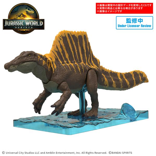 バンダイスピリッツ プラノサウルス JURASSIC WORLD スピノサウルス 色分け済みプラモデル自分の手で恐竜を“知りつくす”ブランド『プラノサウルス』より、映画『ジュラシック・ワールド／復活の大地』の「スピノサウルス」が登場！■「骨...