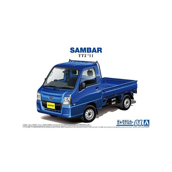 アオシマ スバル SAMBAR TT2&#39;11 サンバートラック完成品 アオシマ スバル SAMBAR TT2'11 サンバートラック完成品の通販