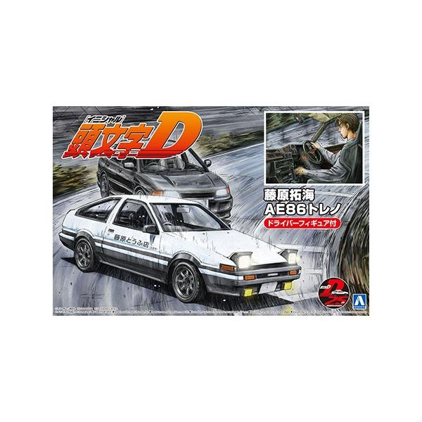 アオシマ 1/24 頭文字D 14 藤原拓海 AE86トレノ ドライバー アオシマ 1/24 頭文字D 14 藤原拓海 AE86トレノ ドライバー