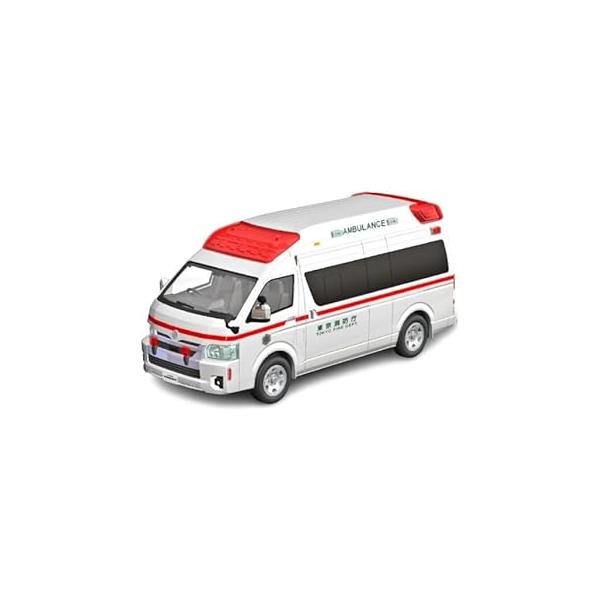 のんちゃん　トヨタ ハイエース 救急車 1/43 スナップキット トヨタ ハイメディック救急車 - AOSHIMA SCALE MODEL LINEUP