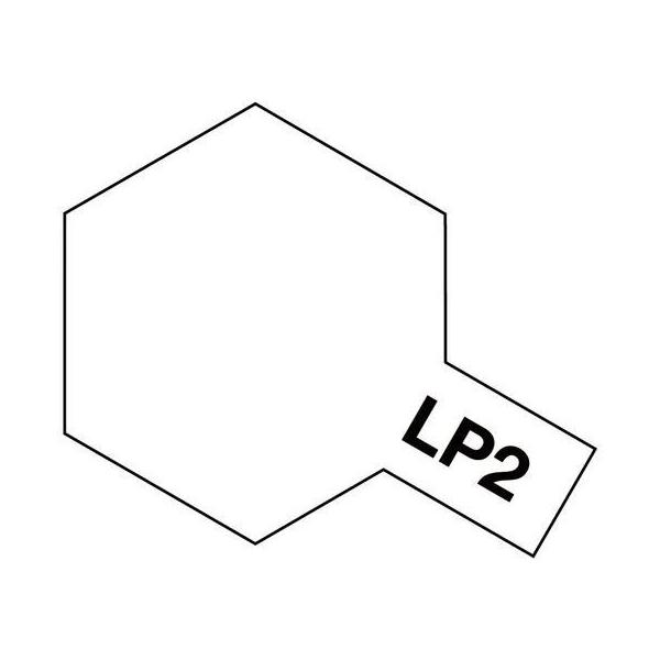 タミヤ ラッカー塗料 LP-2 ホワイト 82102ツヤのある白。【特徴】●発色の良さと美しいツヤ●基本塗装に最適な強い塗膜●乾燥時間が短く、作業効率がアップ●エナメル塗料などでの上塗り仕上げも安心●エアーブラシ塗装に最適●容量：10ml＊...