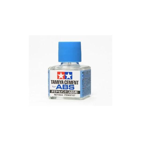 接着剤 No.137タミヤセメント(ABS用)TAMIYA CEMENT (for ABS)【 艦船モデルなどに使用されているABS樹脂パーツを確実に接着 】 1/350艦船モデルのマストなど、繊細で強度が必要なパーツに使われるABS樹脂。...