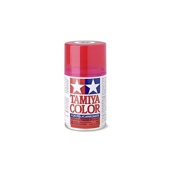タミヤ ポリカーボスプレー PS-37 フロストレッド 86037 塗料