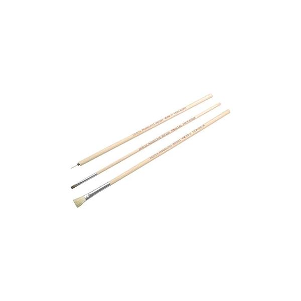 モデリングブラシ No.66タミヤ モデリングブラシベーシックセットTAMIYA MODELING BRUSH BASIC SET【 使用頻度の高い3種類の塗装筆をセットしました 】 使いやすさと手ごろな価格が魅力のタミヤ・モデリングブラシ...