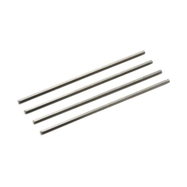 ミニ四駆グレードアップパーツ No.41660mmブラック強化シャフト(4本)60mm REINFORCED SHAFTS (BLACK, 4PCS.)●カーボン含有率を高めて強化したスチール製六角シャフトです。 ●セッティングやチューンナ...