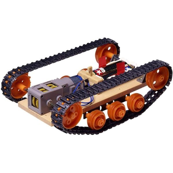 新品　小鹿タミヤ　楽しい工作シリーズセット　全18個 タミヤ 楽しい工作シリーズ（108）『タンク工作基本セット』 商品詳細