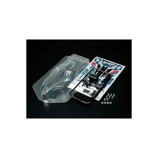 ミニ四駆グレードアップパーツ No.369アバンテMk.II クリヤーボディセットAVANTE Mk.II CLEAR 【マシンの性能アップやセッティングに役立つパーツです】キット標準のボディに比べて約半分の軽さ、しかも強度も十分なポリカー...