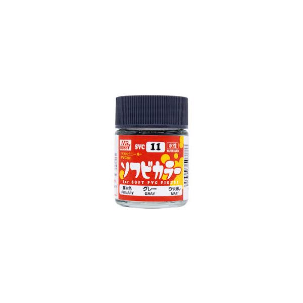 GSIクレオス SVC11 ソフビカラー グレー 18ml クレオス 塗料 塗装用品 爆買