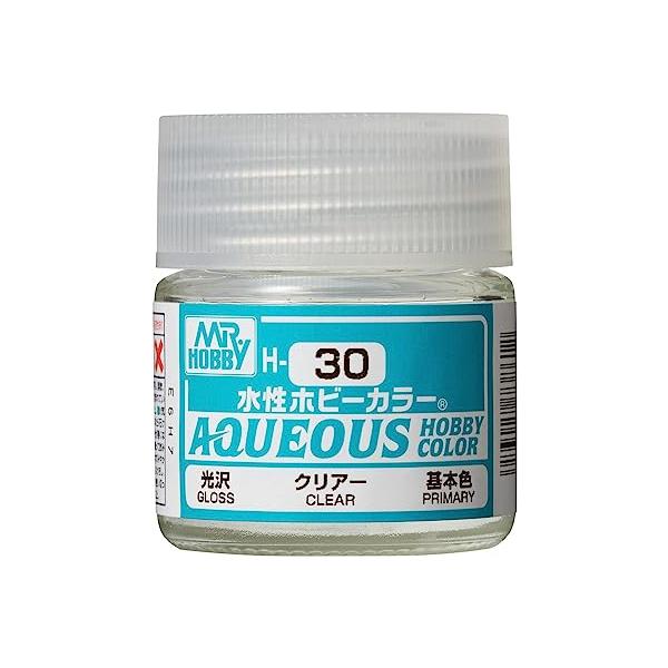 GSIクレオス 水性ホビーカラー クリアー H30水性ホビーカラーは、ご家庭内で安全快適に塗装を楽しめるように設計され、1982年に登場しました。2019年には約38年ぶりに主原料設計を改め、性能と安全性が飛躍的に向上。ご家庭内でもカジュア...