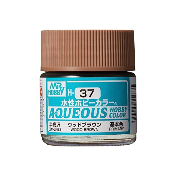 GSIクレオス 水性ホビーカラー ウッドブラウン H37水性ホビーカラーは、ご家庭内で安全快適に塗装を楽しめるように設計され、1982年に登場しました。2019年には約38年ぶりに主原料設計を改め、性能と安全性が飛躍的に向上。ご家庭内でもカ...