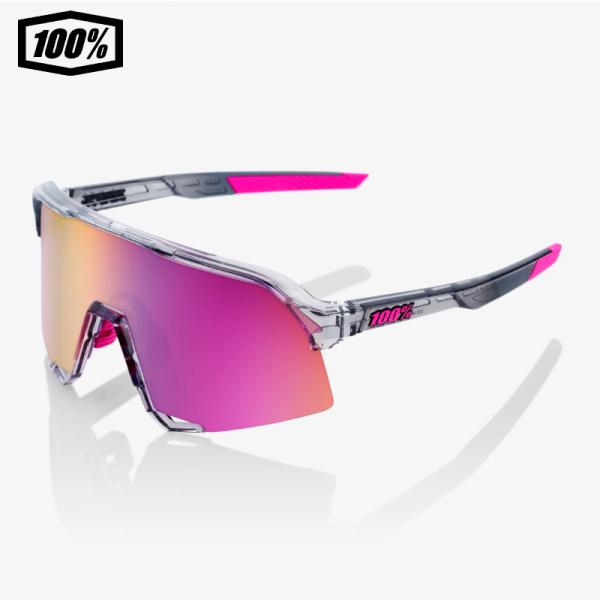 100% ワンハンドレッド S3 Tokyo Night Purple Multilayer Mirror Lens  サングラス