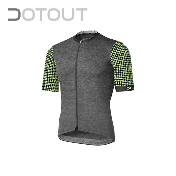 dotOUT　Check JerseyサイズL DOTOUT/ドットアウト Check Jersey 850 melange dark grey ジャージ