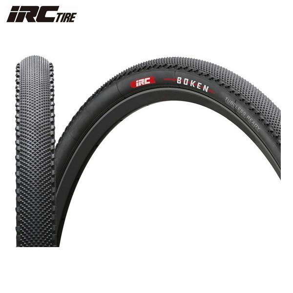 IRC BOKEN 700x40C チューブレスタイヤ 自転車 タイヤ 2本 IRC ボウケン プラス チューブレスレディ 700