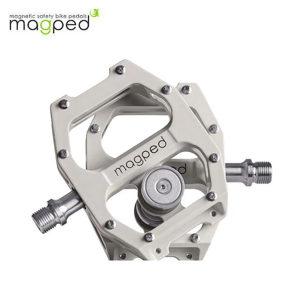 Magped/マグペド Ultra2 ウルトラ2 ホワイト 200N ペダル : サイクル