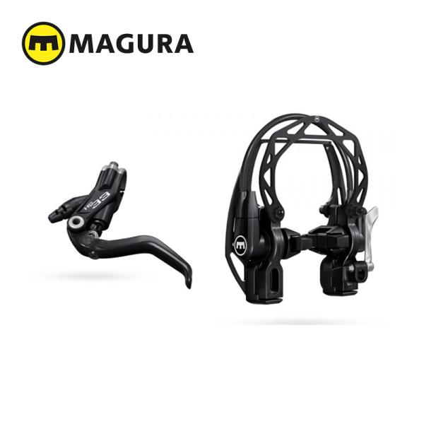 MAGURA/マグラ HS33R シルバー　2フィンガーレバー　片側　EVO2アダプタ付属