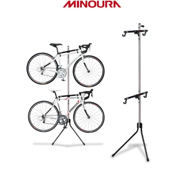 MINOURA GRAVITY STAND 2 自立式サイクルスタンド MINOURA ミノウラ 自立・壁立てタイプ グラビティスタンド2 : サイクル