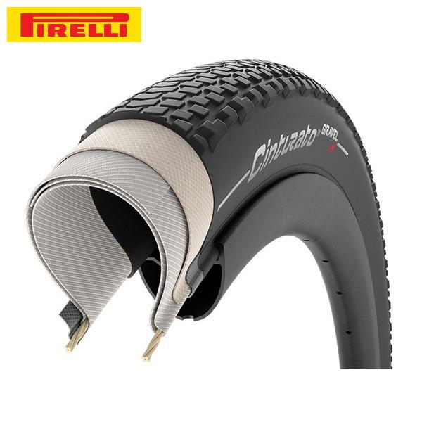 PIRELLI/ピレリ CINTURATO GRAVEL H チューブレスレディ650x45 