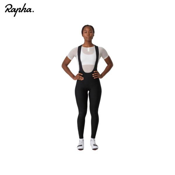 Rapha ビブタイツ ブラック ウィメンズS Rapha ラファ Core Winter ウィメンズ サイクリングビブタイツ Black