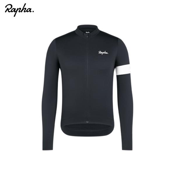 Rapha ラファ Core Thermal Long Sleeve サイクリングジャージ Black