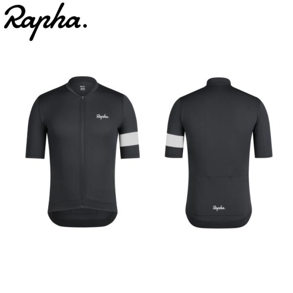 Rapha ラファ Core Lightweight サイクリングジャージ Black/White