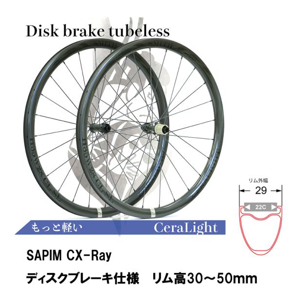 SMITH スミス CeraLight SAPIM CX-Ray リム幅 29mm (内幅22C) ディスク