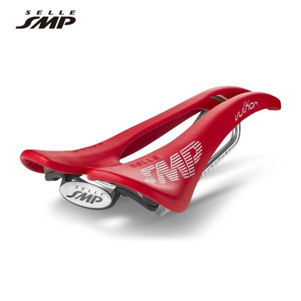 新品 SELLE SMP セラSMP ブルコー VULKOR 自転車 サドル SELLE SMP セラSMP VULKOR RED ブルコー レッド サドル : サイクル