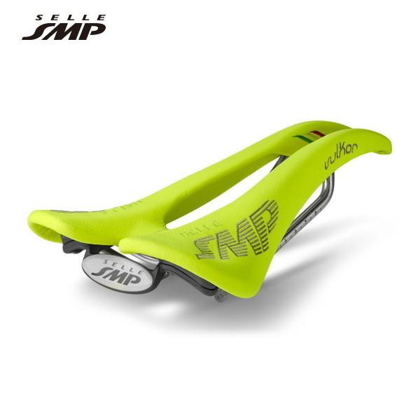 新品 SELLE SMP セラSMP ブルコー VULKOR 自転車 サドル SELLE SMP セラSMP VULKOR YELLOW FLUO ブルコー イエローフルオ
