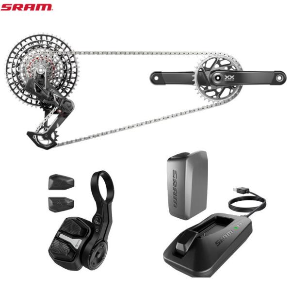 パーツ SRAM XX Eagle T-Type AXS Groupset SRAM XX SL Eagle Transmission Groupset - AXS | T-Type | D1