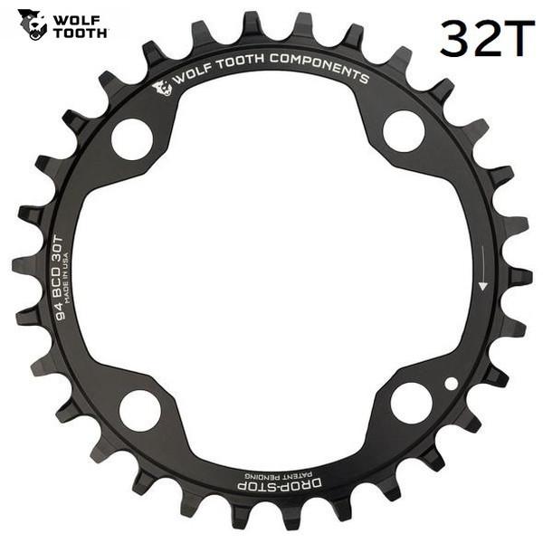 パーツ WOLFTOOTH Chainrings 94 BCD 5 Bolt 32T WolfTooth ウルフトゥース 94 BCD 5-Bolt Chainrings - x 32T