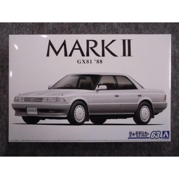 青島文化教材社 1/24 ザ・モデルカー No.63 トヨタ GX81 マーク 青島文化教材社 1/24 ザ・モデルカー No.63 トヨタ GX81 マーク