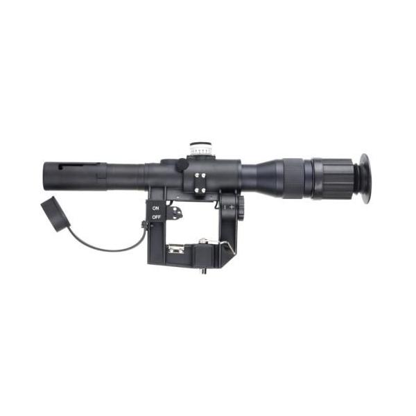 PSO-1タイプ 4倍固定 ライフルスコープ SVD AK サイドマウント対応
