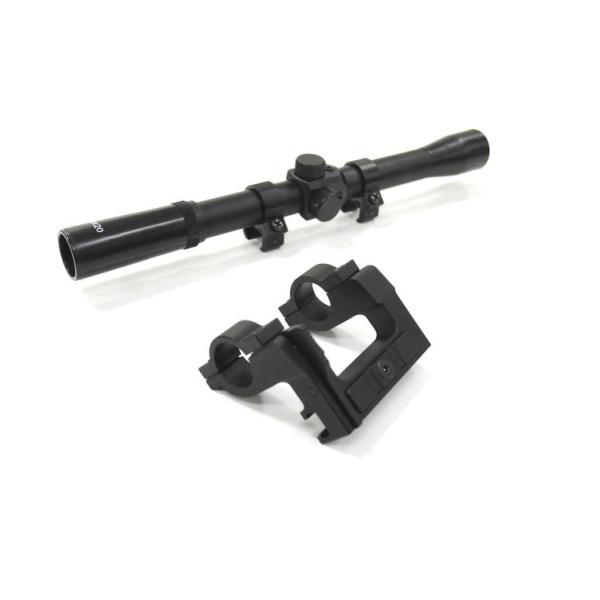 BELL製 kar98k 対応 20mm径 サイドスコープマウント ＆ 装飾用