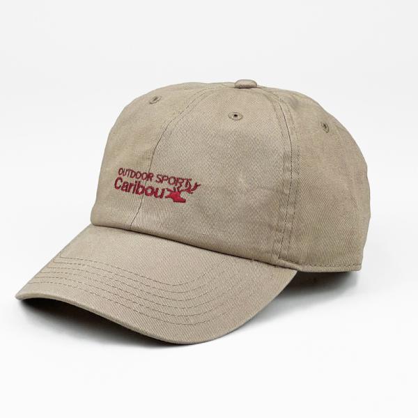 ゆるキャン△ SEASON3 カリブー 刺繍ローキャップ KHAKI (再販予約