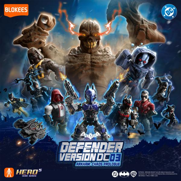 Blokees DC DV03-アーカム:カオス・プロローグ トレーディングプラスチックモデルキット 12個入りBOX (予約)
