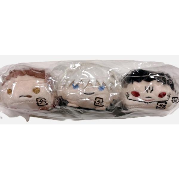 芥見下々展 呪術廻戦展 原画展 のるキャラマスコット 3体セット 原作グッズ 虎杖悠仁 五条悟 宿儺 人外魔境新宿決戦Ver.