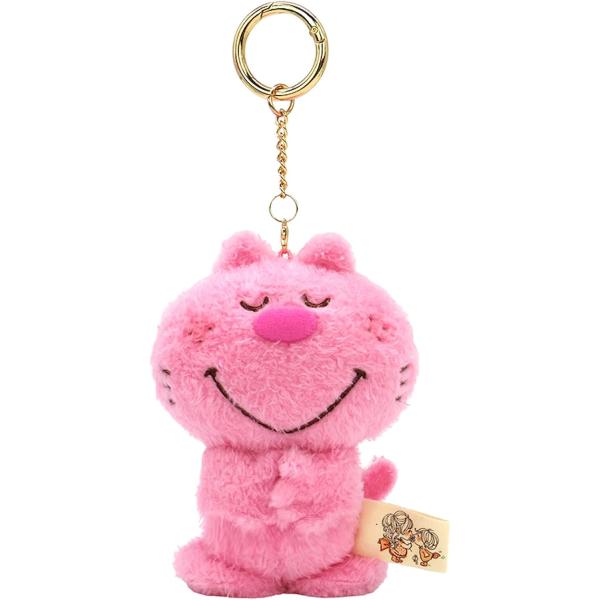 sanrio（サンリオ） 水森亜土 ねこ マスコット ピンク ぬいぐるみ