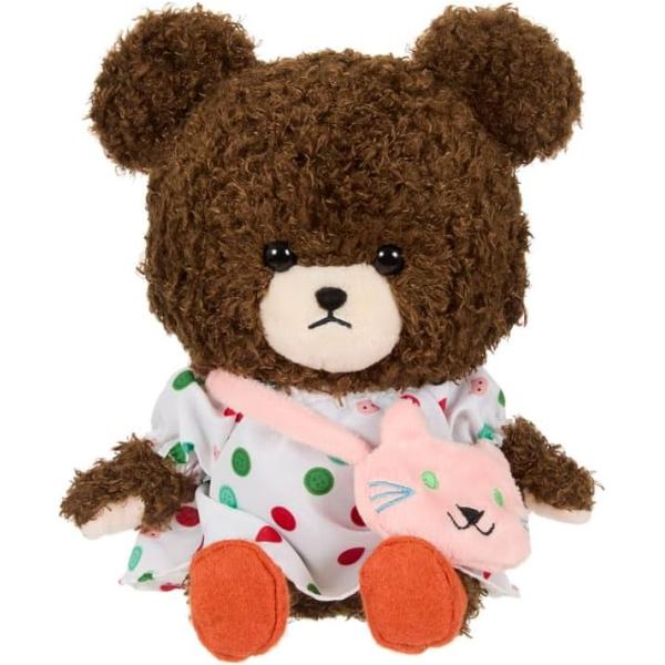 くまのがっこう ぬいぐるみ モコモコジャッキー ネコちゃんといっしょ 新品 *