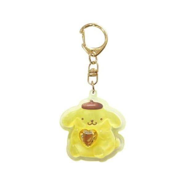 ぷっくりったいキーホルダー ポムポムプリン サンリオ ぬいぐるみ